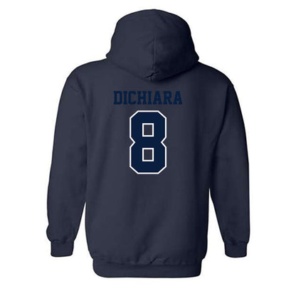 Monmouth - NCAA Baseball : Tony DiChiara - Sports Shersey Hooded Sweatshirt-1