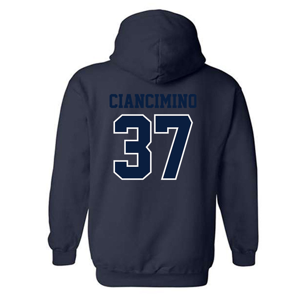 Monmouth - NCAA Baseball : Joey Ciancimino - Sports Shersey Hooded Sweatshirt