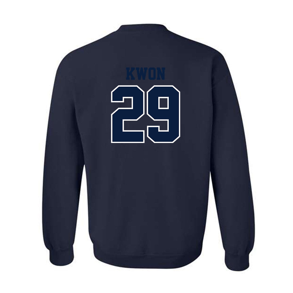 Monmouth - NCAA Baseball : Aiden Kwon - Sports Shersey Crewneck Sweatshirt-1