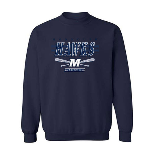 Monmouth - NCAA Baseball : Kevin Fedoruk - Sports Shersey Crewneck Sweatshirt-0