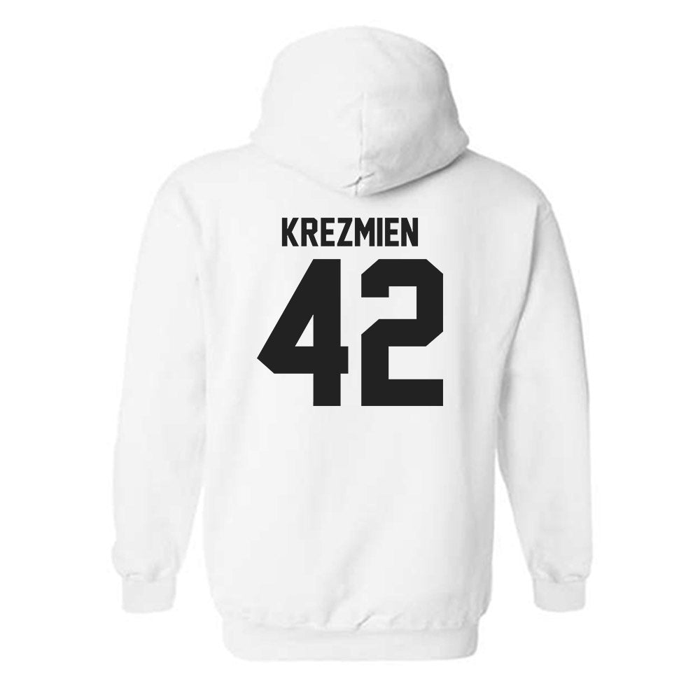 Centre College - NCAA Men's Basketball : Graham Krezmien - Classic Shersey Hooded Sweatshirt-1