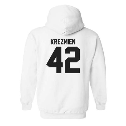 Centre College - NCAA Men's Basketball : Graham Krezmien - Classic Shersey Hooded Sweatshirt-1