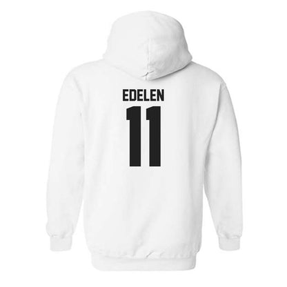 Centre College - NCAA Women's Basketball : Ka'Niah Edelen - Classic Shersey Hooded Sweatshirt-1