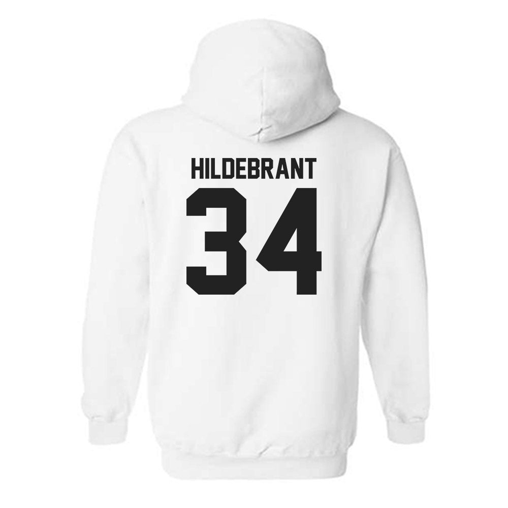 Centre College - NCAA Men's Basketball : Garrison Hildebrant - Classic Shersey Hooded Sweatshirt-1