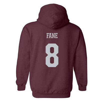 Mississippi State - NCAA Women's Basketball : Awa Fane - Sports Shersey Hooded Sweatshirt-1