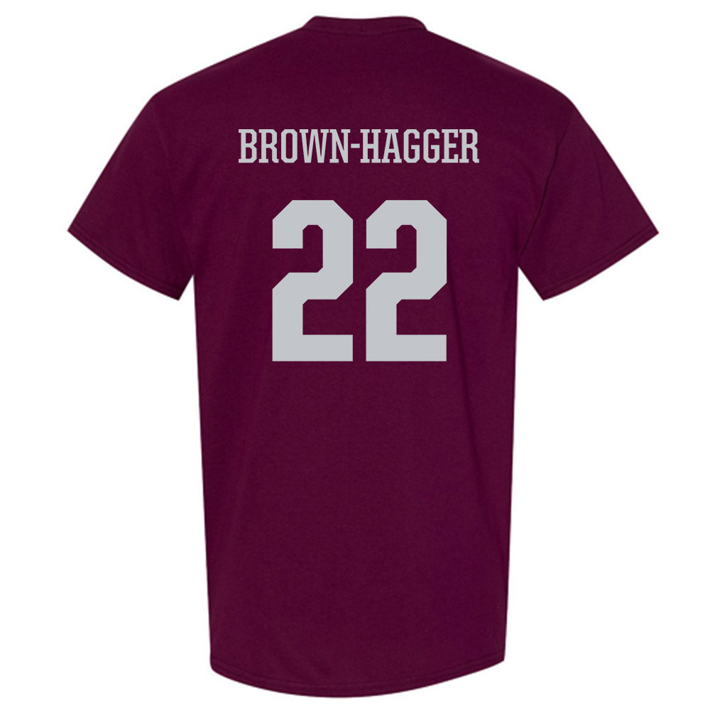 Mississippi State - NCAA Women's Basketball : Jasmine Brown-Hagger - Sports Shersey T-Shirt-1