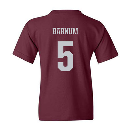 Mississippi State - NCAA Women's Basketball : Erynn Barnum - Sports Shersey Youth T-Shirt-1