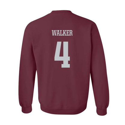 Mississippi State - NCAA Men's Basketball : Brandon Walker - Sports Shersey Crewneck Sweatshirt-1