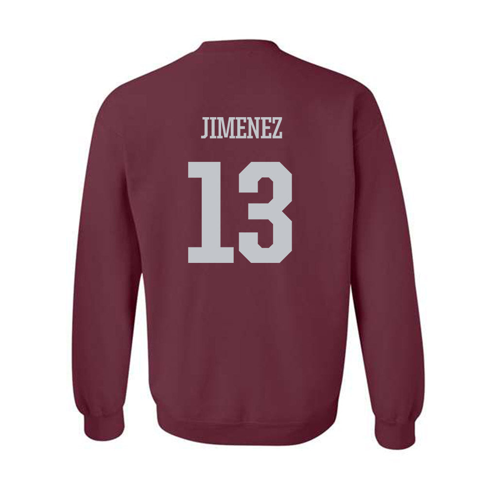 Mississippi State - NCAA Women's Basketball : Rocio Jimenez - Sports Shersey Crewneck Sweatshirt-1