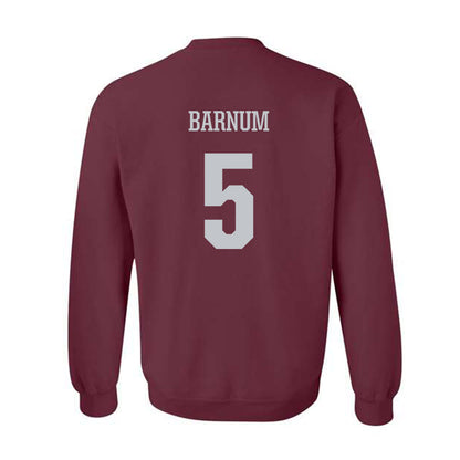 Mississippi State - NCAA Women's Basketball : Erynn Barnum - Sports Shersey Crewneck Sweatshirt-1
