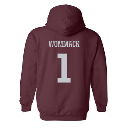 Mississippi State - NCAA Women's Soccer : Sarah Wommack - Sports Shersey Hooded Sweatshirt-1