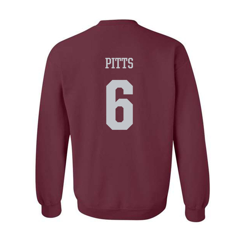 Mississippi State - NCAA Women's Soccer : Ellie Pitts - Sports Shersey Crewneck Sweatshirt-1