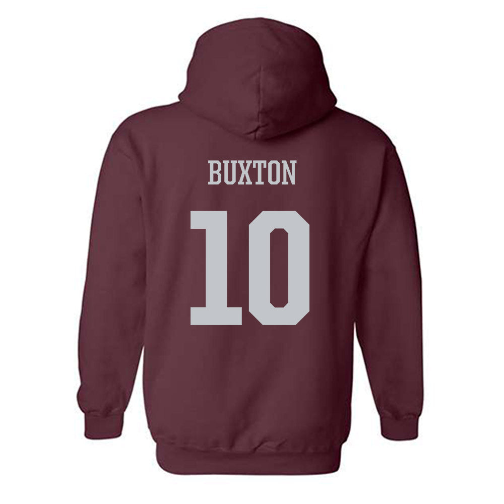 Mississippi State - NCAA Women's Soccer : Alivia Buxton - Sports Shersey Hooded Sweatshirt-1