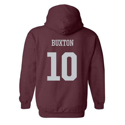 Mississippi State - NCAA Women's Soccer : Alivia Buxton - Sports Shersey Hooded Sweatshirt-1