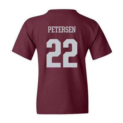 Mississippi State - NCAA Women's Soccer : Ella Petersen - Sports Shersey Youth T-Shirt-1