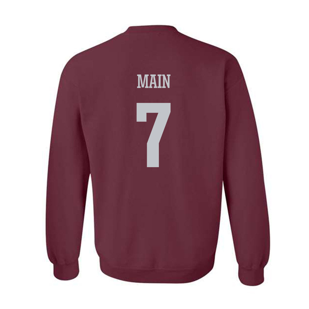 Mississippi State - NCAA Women's Soccer : Zoe Main - Sports Shersey Crewneck Sweatshirt-1