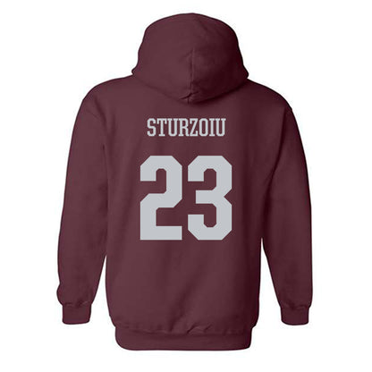 Mississippi State - NCAA Women's Volleyball : Ashley Sturzoiu - Sports Shersey Hooded Sweatshirt-1
