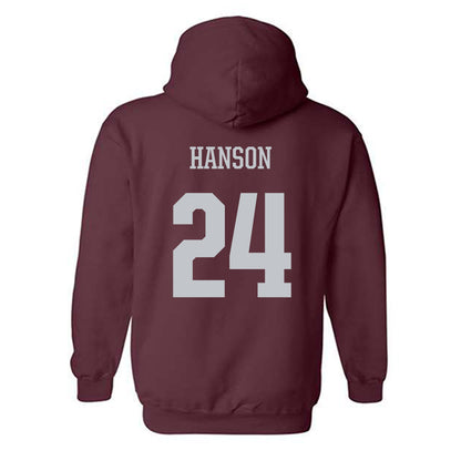 Mississippi State - NCAA Women's Volleyball : Cayley Hanson - Sports Shersey Hooded Sweatshirt-1