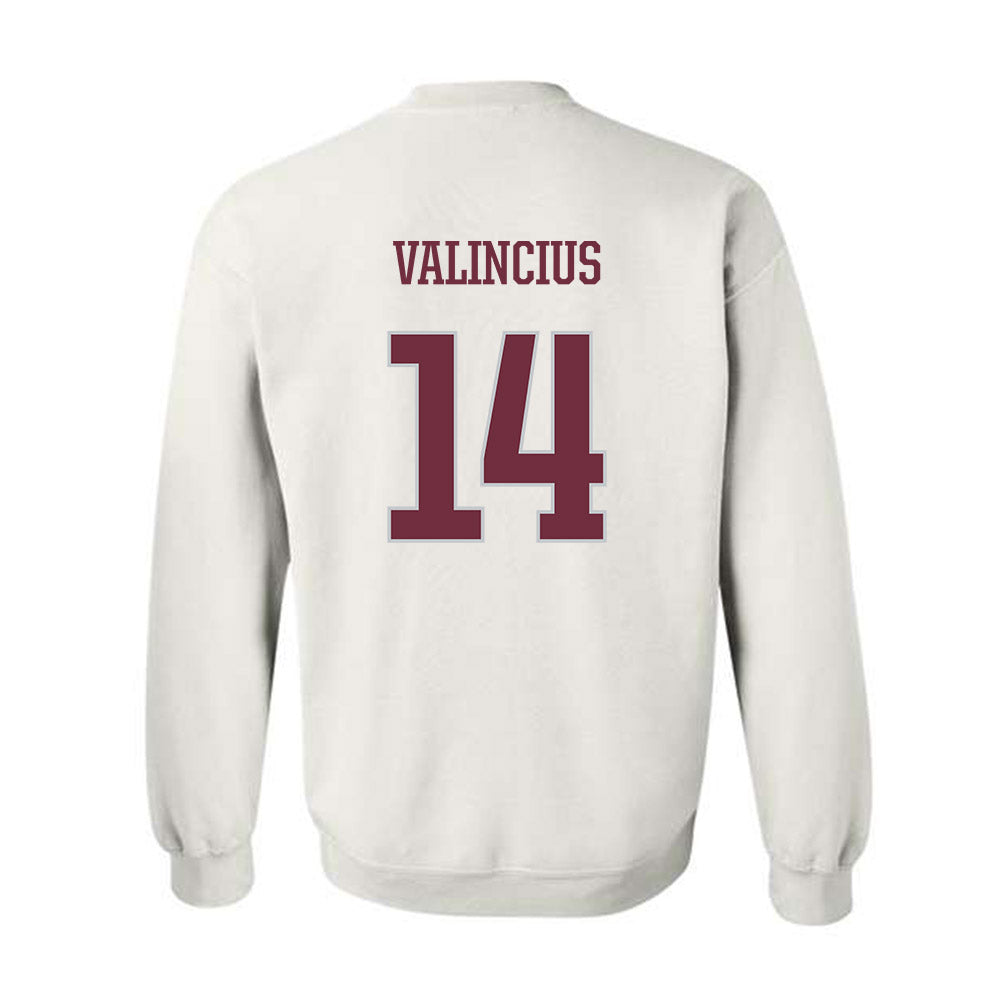 Mississippi State - NCAA Baseball : Vytas Valincius - Classic Shersey Crewneck Sweatshirt-1