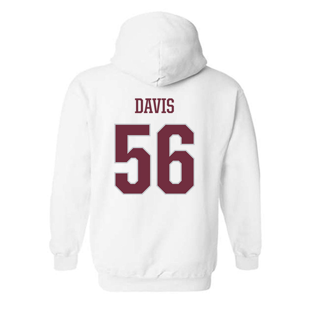 Mississippi State - NCAA Football : Wesley Davis - Sports Shersey Hooded Sweatshirt-1