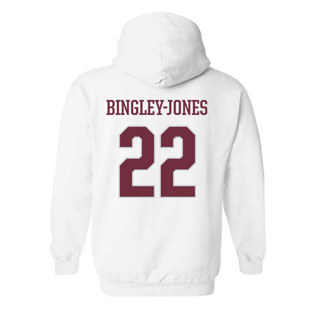Mississippi State - NCAA Football : Kedrick Bingley-Jones - Sports Shersey Hooded Sweatshirt-1