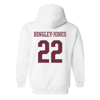 Mississippi State - NCAA Football : Kedrick Bingley-Jones - Sports Shersey Hooded Sweatshirt-1