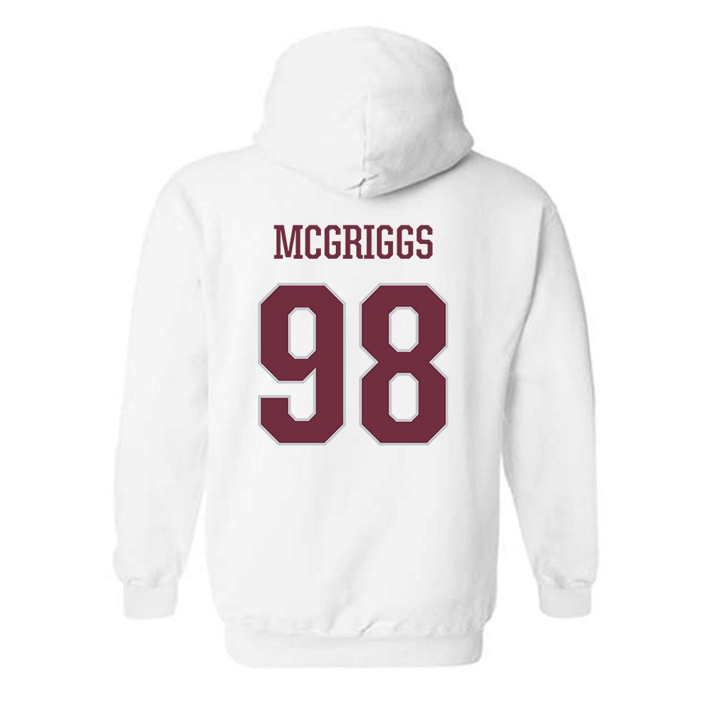 Mississippi State - NCAA Football : Ketedres Mcgriggs - Sports Shersey Hooded Sweatshirt-1
