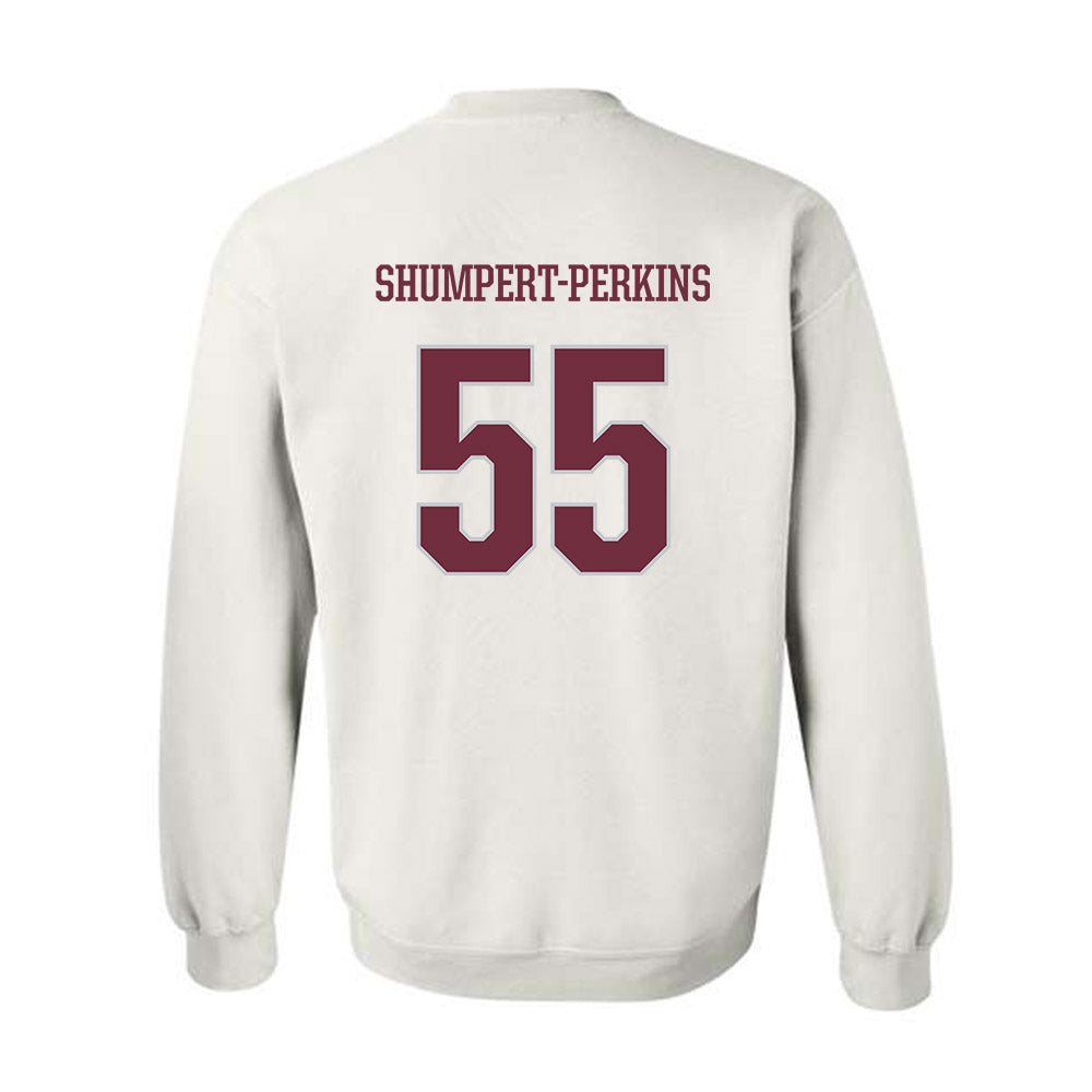 Mississippi State - NCAA Football : Jakheem Shumpert-Perkins - Sports Shersey Crewneck Sweatshirt-1