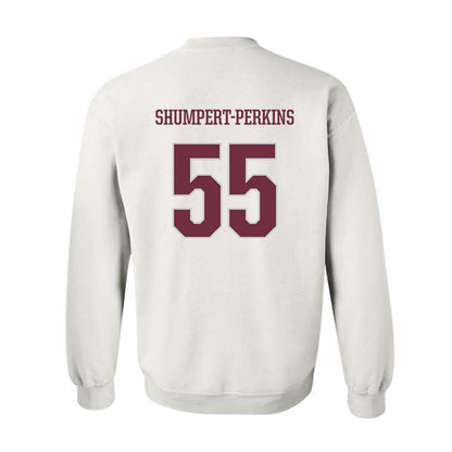 Mississippi State - NCAA Football : Jakheem Shumpert-Perkins - Sports Shersey Crewneck Sweatshirt-1