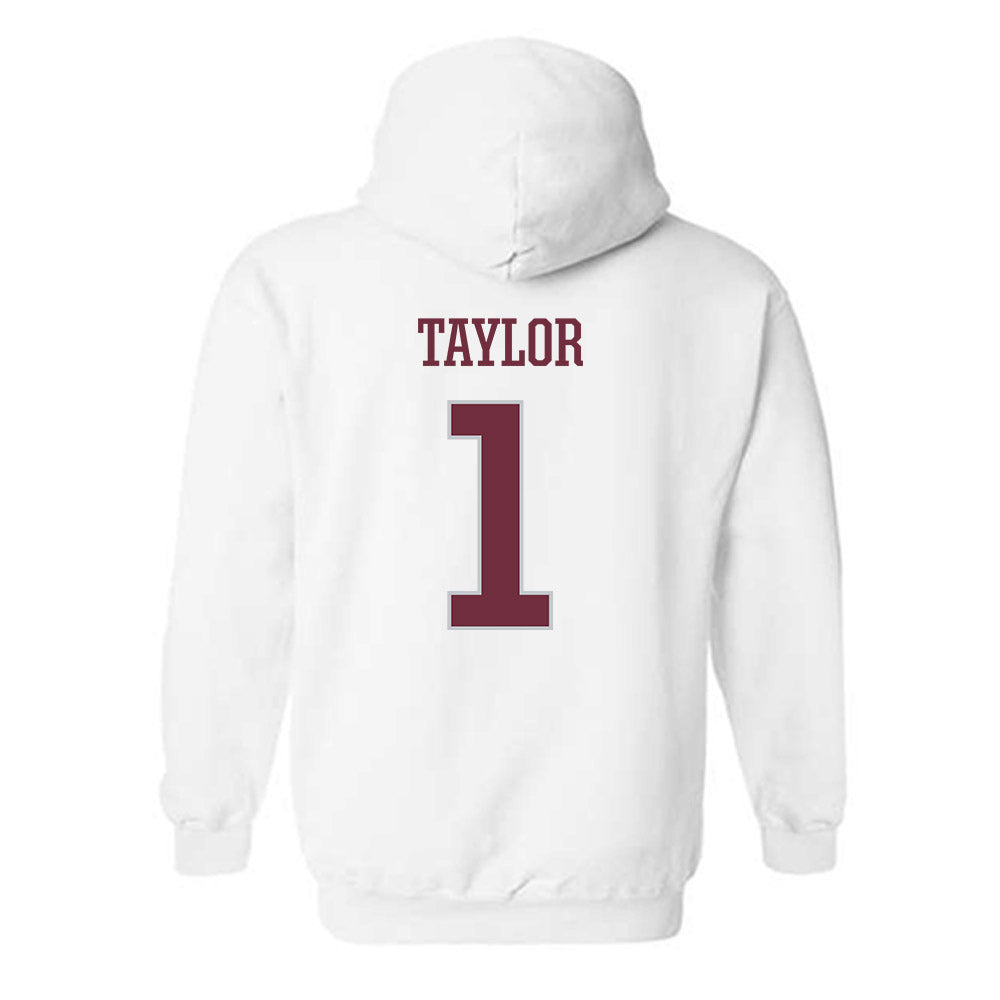 Mississippi State - NCAA Football : KaMario Taylor - Sports Shersey Hooded Sweatshirt-1