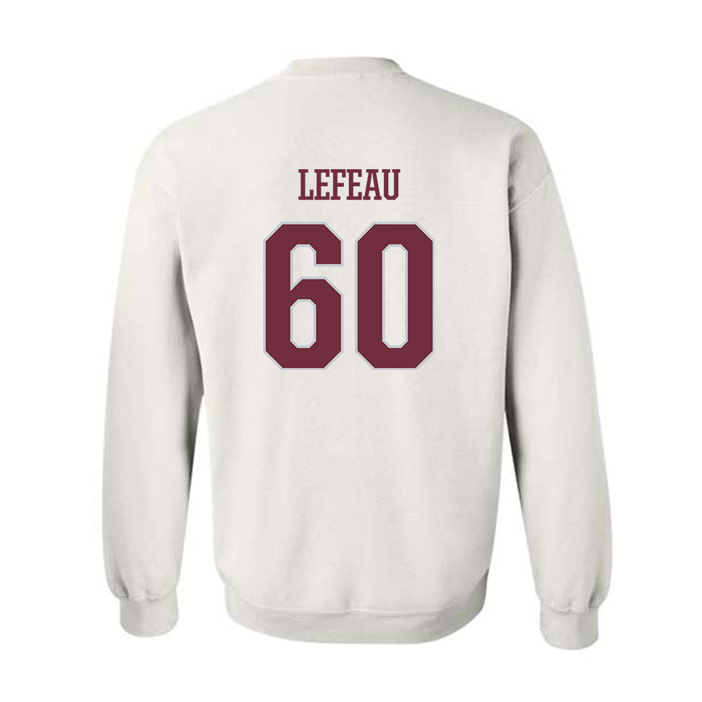Mississippi State - NCAA Football : Matthew Lefeau - Sports Shersey Crewneck Sweatshirt-1