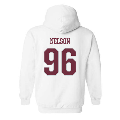 Mississippi State - NCAA Football : John Nelson - Sports Shersey Hooded Sweatshirt-1