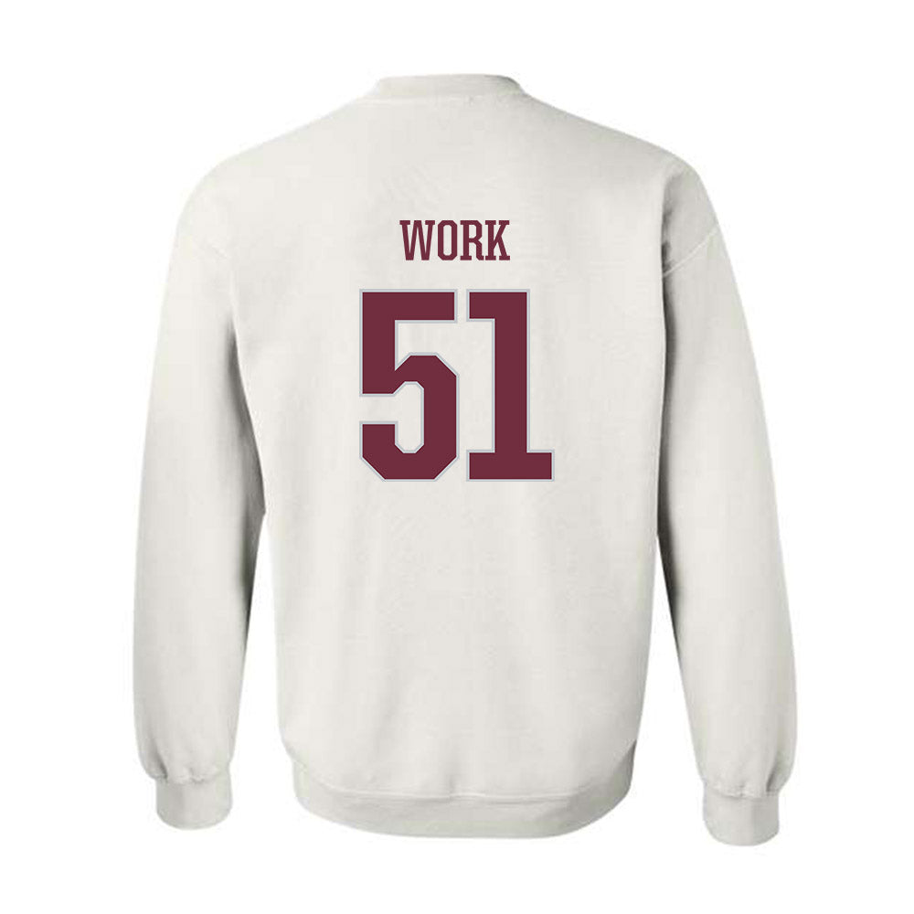 Mississippi State - NCAA Football : Luke Work - Sports Shersey Crewneck Sweatshirt-1