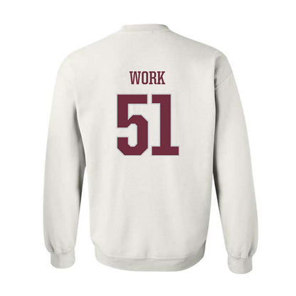 Mississippi State - NCAA Football : Luke Work - Sports Shersey Crewneck Sweatshirt-1