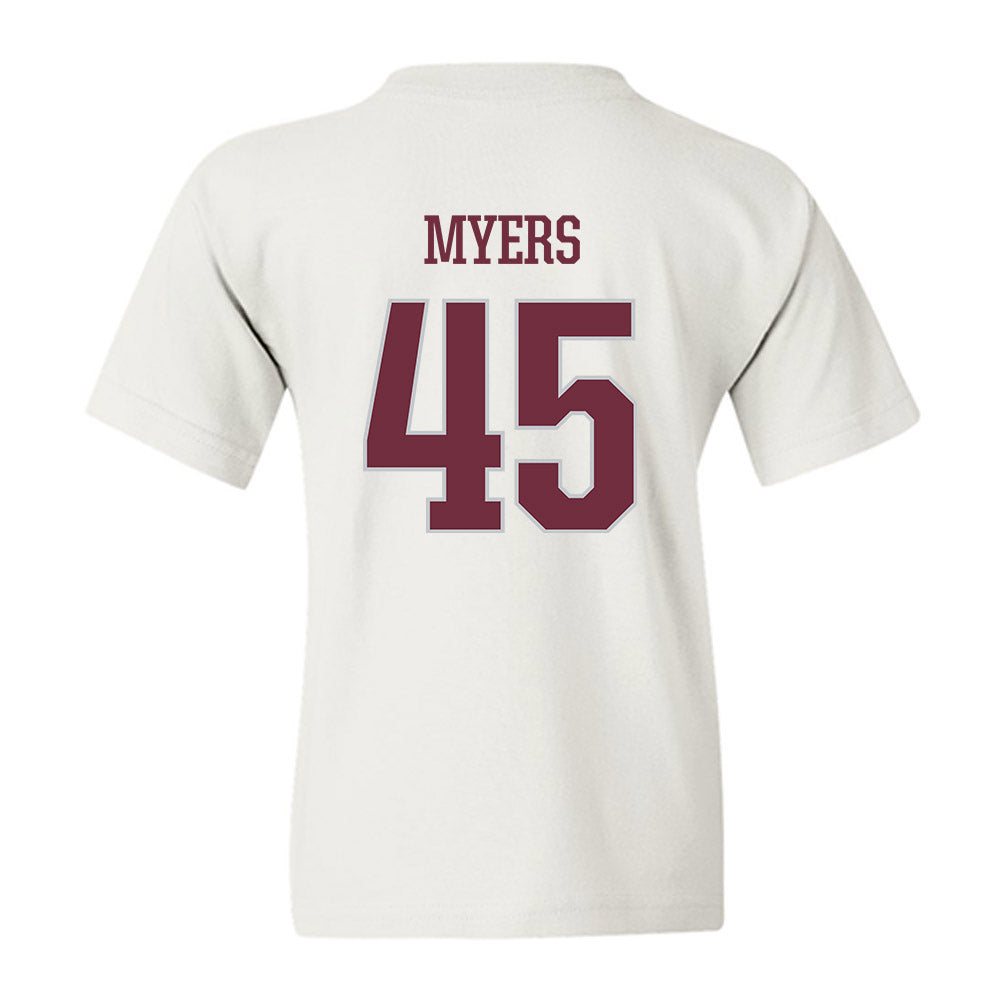 Mississippi State - NCAA Football : Ethan Myers - Sports Shersey Youth T-Shirt-1