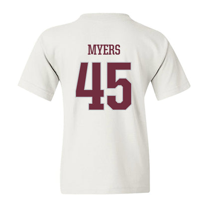 Mississippi State - NCAA Football : Ethan Myers - Sports Shersey Youth T-Shirt-1