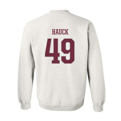 Mississippi State - NCAA Football : Marlon Hauck - Sports Shersey Crewneck Sweatshirt-1