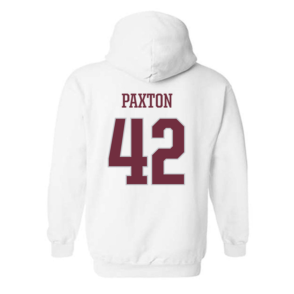 Mississippi State - NCAA Football : Sam Paxton - Sports Shersey Hooded Sweatshirt-1