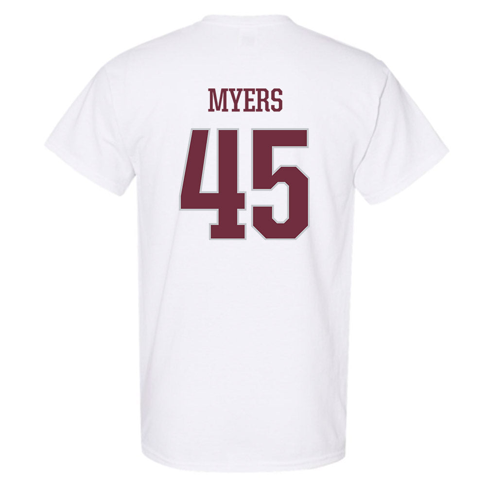 Mississippi State - NCAA Football : Ethan Myers - Sports Shersey T-Shirt-1