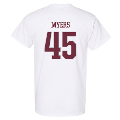 Mississippi State - NCAA Football : Ethan Myers - Sports Shersey T-Shirt-1