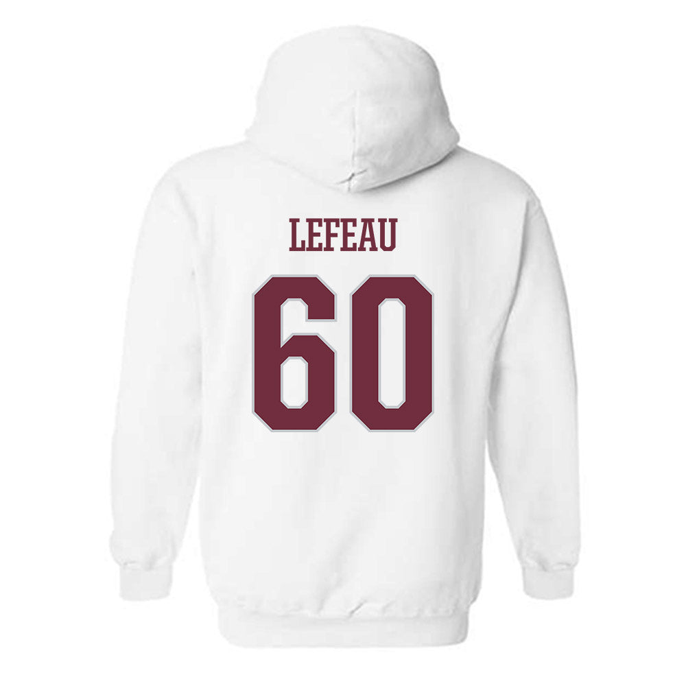 Mississippi State - NCAA Football : Matthew Lefeau - Sports Shersey Hooded Sweatshirt-1