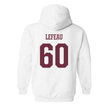 Mississippi State - NCAA Football : Matthew Lefeau - Sports Shersey Hooded Sweatshirt-1