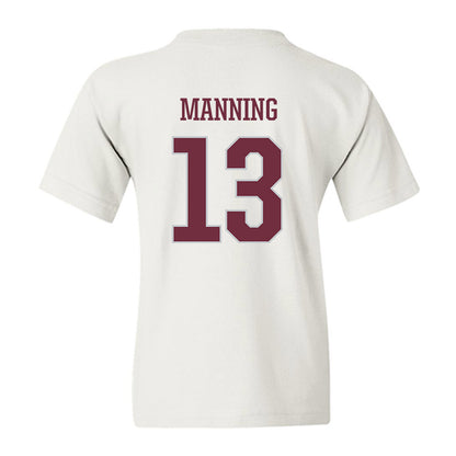 Mississippi State - NCAA Football : Jahron Manning - Sports Shersey Youth T-Shirt-1