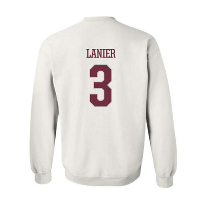 Mississippi State - NCAA Football : Brylo Lanier - Sports Shersey Crewneck Sweatshirt-1