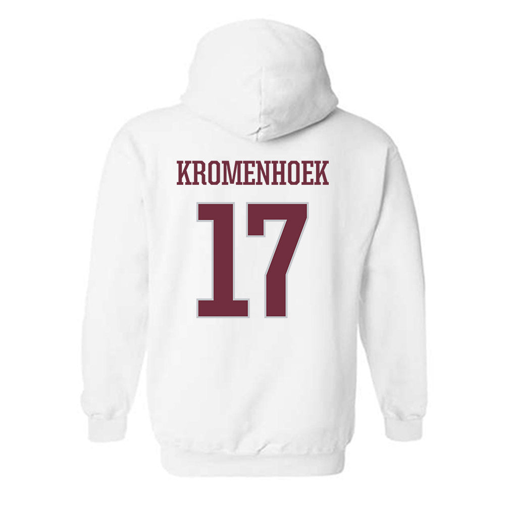 Mississippi State - NCAA Football : Luke Kromenhoek - Sports Shersey Hooded Sweatshirt-1