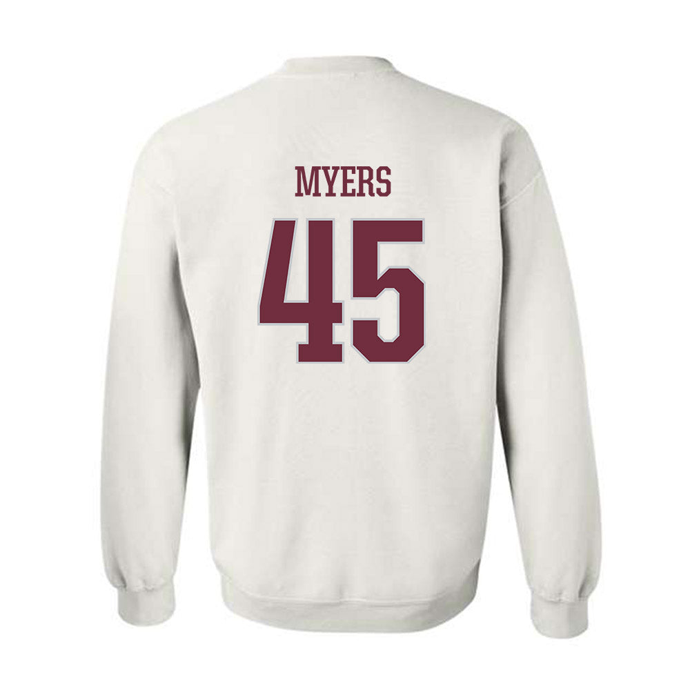 Mississippi State - NCAA Football : Ethan Myers - Sports Shersey Crewneck Sweatshirt-1