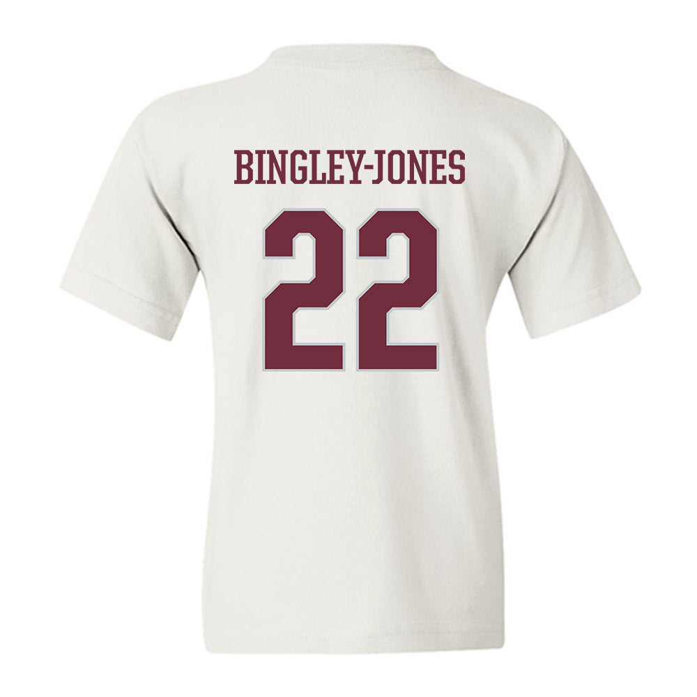 Mississippi State - NCAA Football : Kedrick Bingley-Jones - Sports Shersey Youth T-Shirt-1
