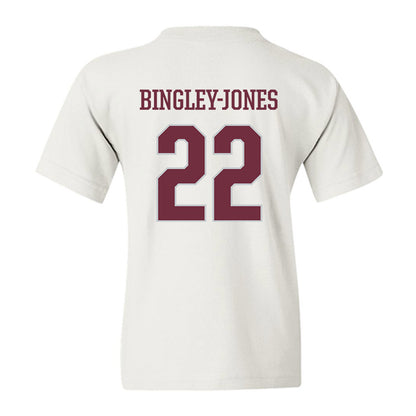 Mississippi State - NCAA Football : Kedrick Bingley-Jones - Sports Shersey Youth T-Shirt-1