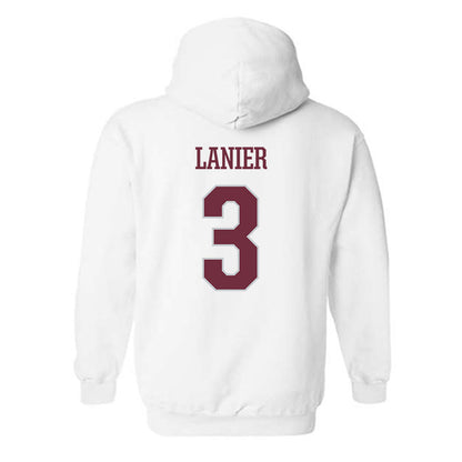 Mississippi State - NCAA Football : Brylo Lanier - Sports Shersey Hooded Sweatshirt-1