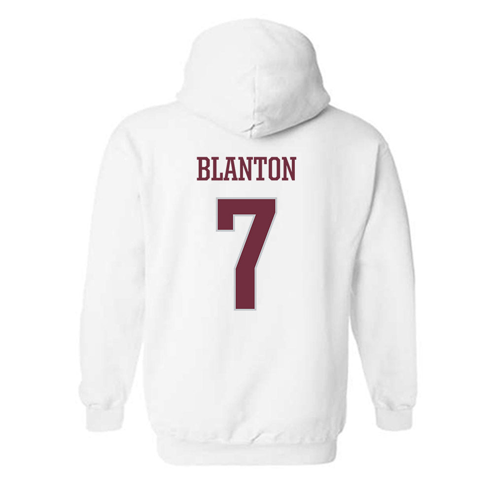 Mississippi State - NCAA Football : Stone Blanton - Sports Shersey Hooded Sweatshirt-1